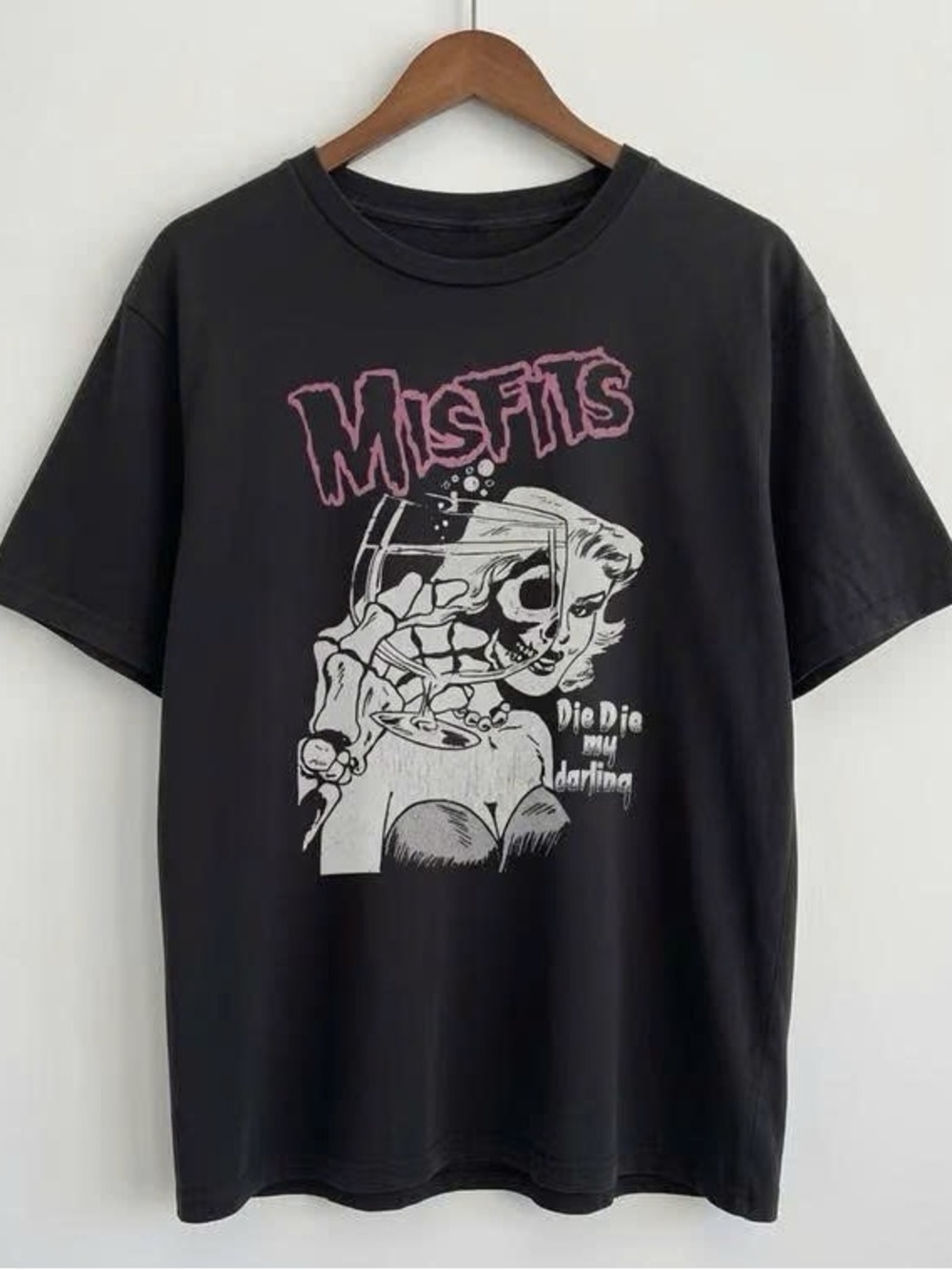 Black Short Sleeve Graphic Tee - Women's